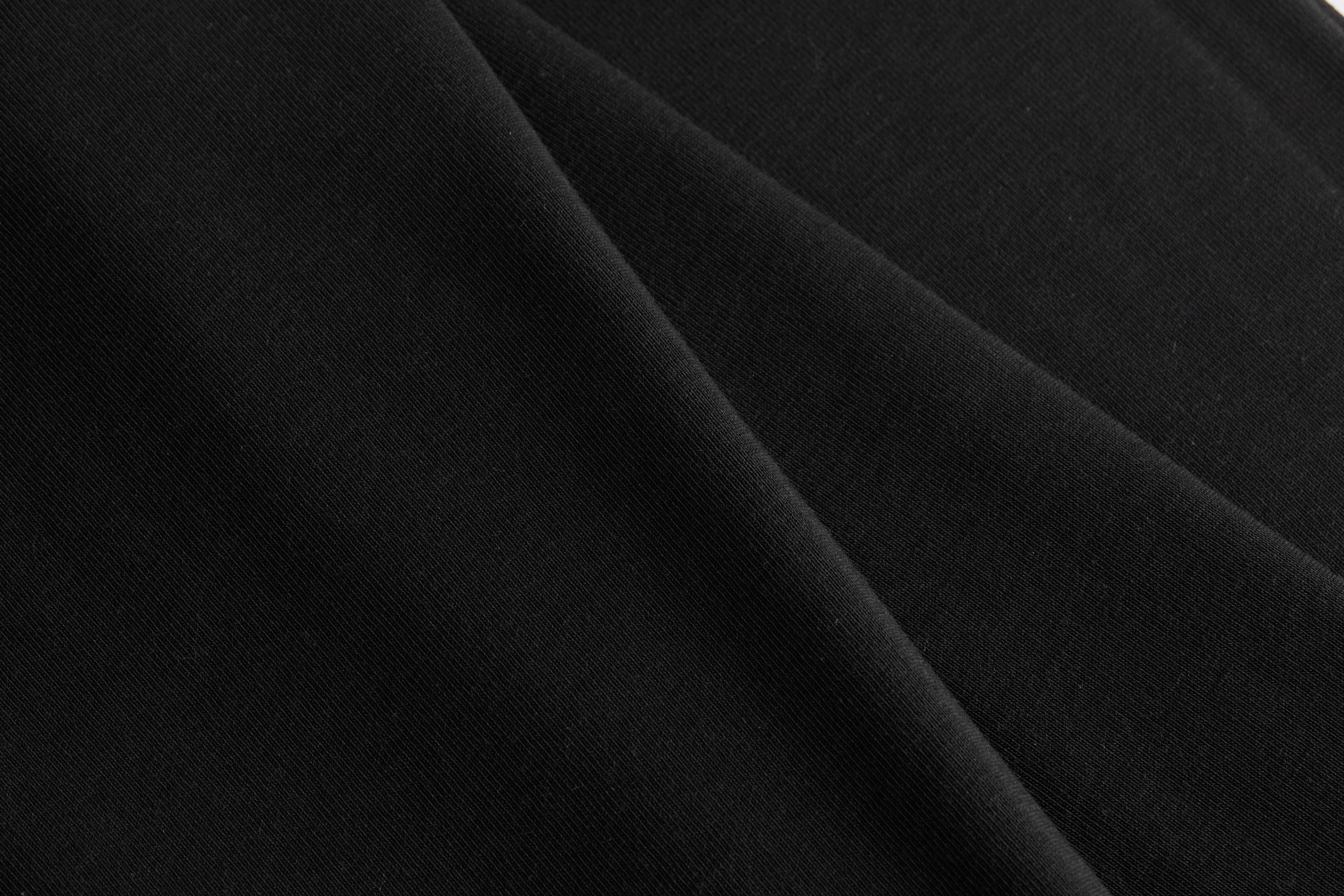 100% polypropylene knit fabrics-black